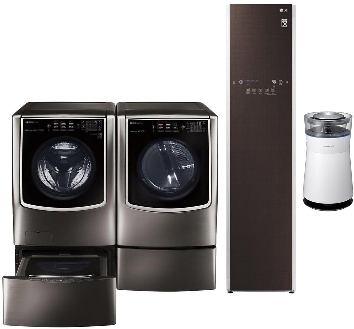 1140142 Buy Washer and Dryer Kit LG Signature 1140142 for $7995.99.