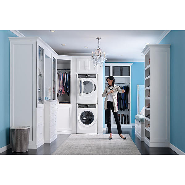 Electrolux-EFME417SIW-8-cu-ft-Perfect-Steam-Front-Load-Electric-Dryer-White-4 Electrolux EFME417SIW 8 cu. ft. Perfect Steam™ Front-Load Electric Dryer - White overview.