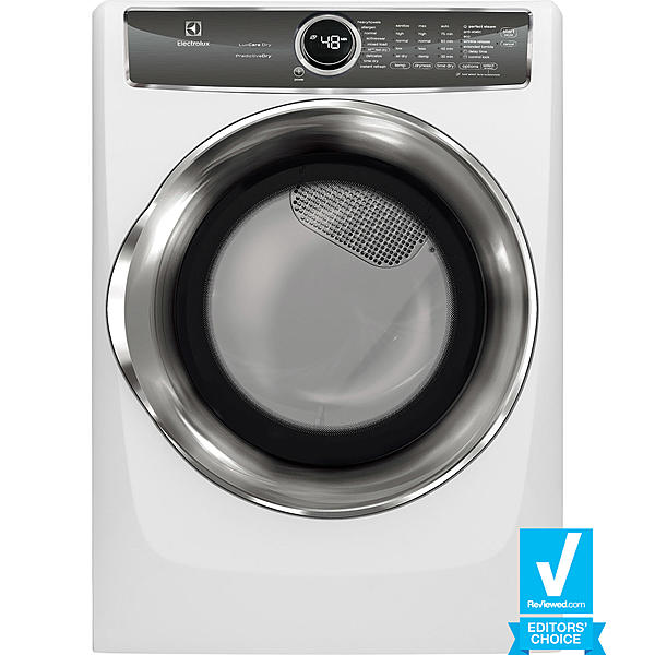 Electrolux EFME627UIW 8.0 cu. ft. Front Load Electric Dryer w/ Steam - Island White for rent.