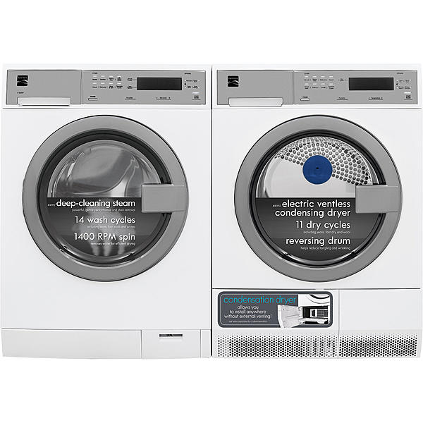 Kenmore 41942 2.4 cu. ft. Front-Load Compact Washer w/ Steam Technology - White reviews.