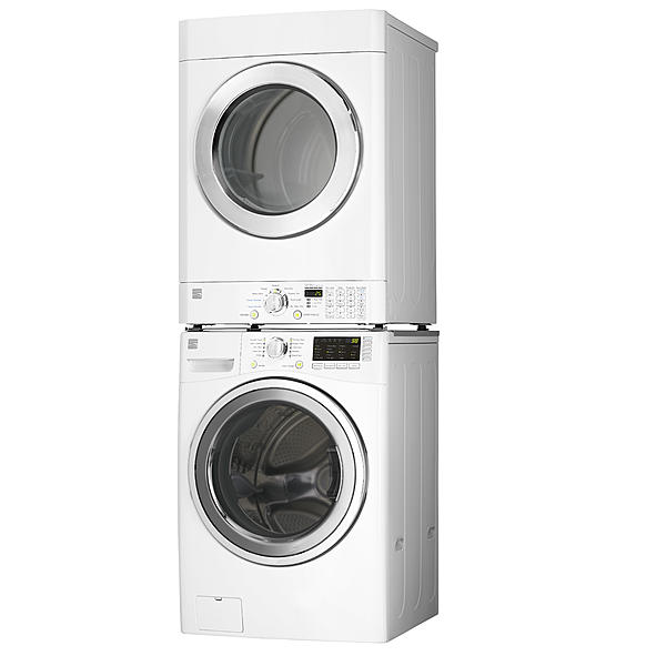 Kenmore 81392 7.3 cu. ft. Front-Load Flip Control Electric Dryer - White overview.