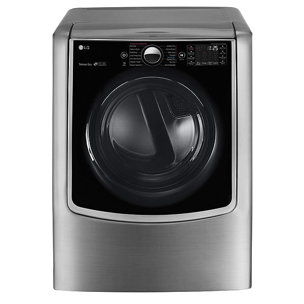 LG DLEX9000V 9 cu. ft. Smart Electric Dryer With TurboSteam™ – Graphite Steel for rent.