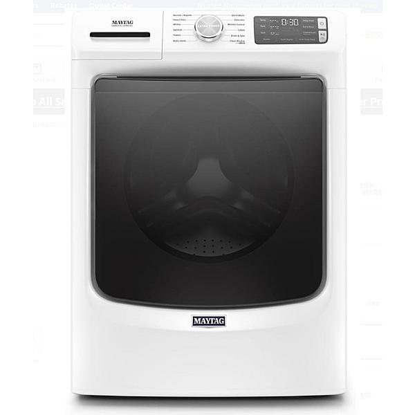 Maytag MHW5630HW 4.5 cu. ft. White Front Load Washer for rent.