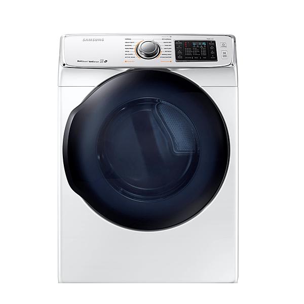 Samsung DV50K7500GW/A3 7.5 cu. ft. Smart Gas Dryer - White for rent.