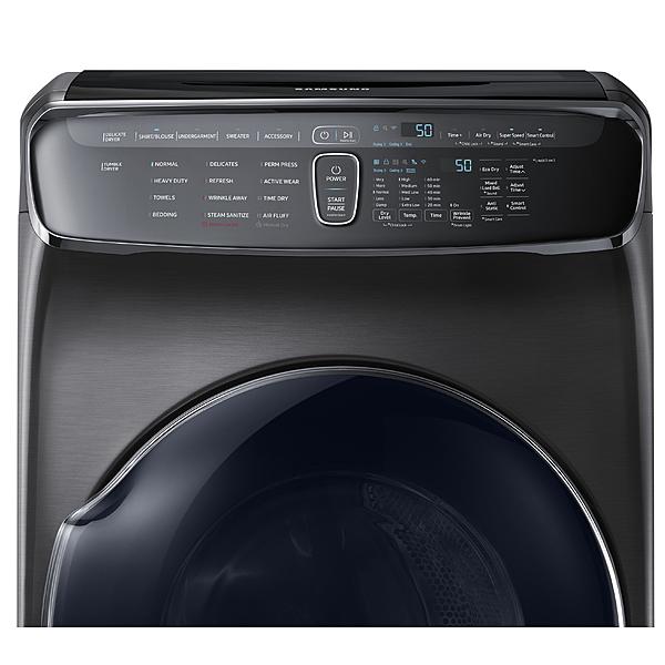 Samsung DVE60M9900V/A3 7.5 cu. ft. FlexDry™ Electric Dryer - Black Stainless Steel reviews.