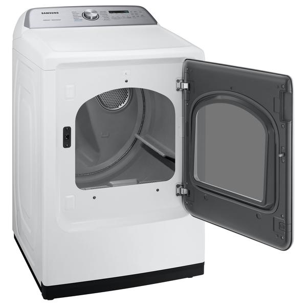 Samsung DVG50R5400W/A3 7.4 cu. ft. Gas Dryer with Steam Sanitize+ - White specifications.