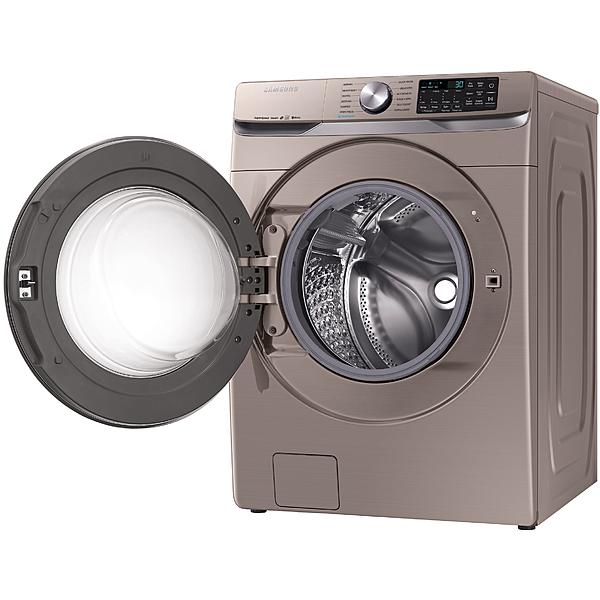 Samsung-WF45R6300AC-US-45-cu-ft-Smart-Front-Load-Washer-with-Super-Speed-Champagne-2 Samsung WF45R6300AC/US 4.5 cu. ft. Smart Front-Load Washer with Super Speed - Champagne for sale.