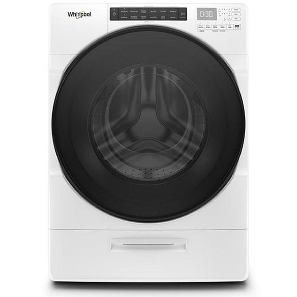 Whirlpool WFW6620HW 4.5 cu. ft. High Efficiency White Front Load Washer for rent.