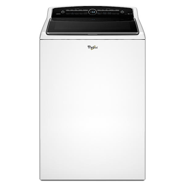 Whirlpool WTW8500DW 5.3 cu. ft. Cabrio Top Load Washer w/ Intuitive Touch Controls - White for rent.